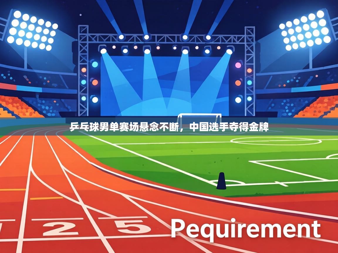 乒乓球男单赛场悬念不断，中国选手夺得金牌  第1张